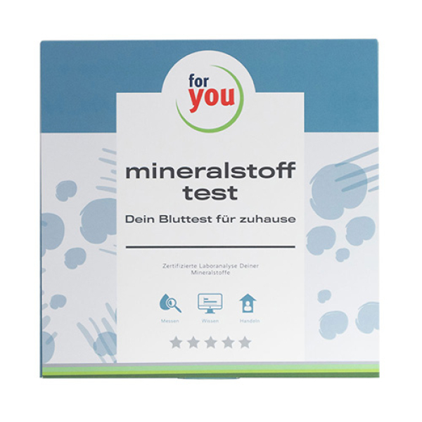 for you mineralstoff-test - Bluttest