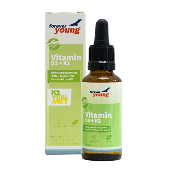 forever young Vitamin D3 + Vitamin K2